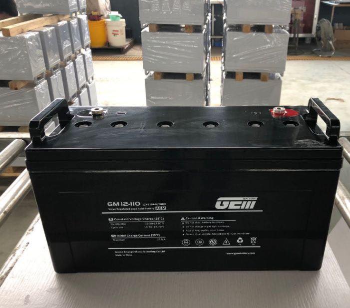 Deep-Cycle-Solarbatterie 12V110AH