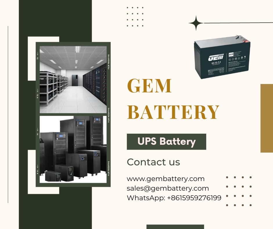 USV-Batterie in wartungsfreier Ausführung