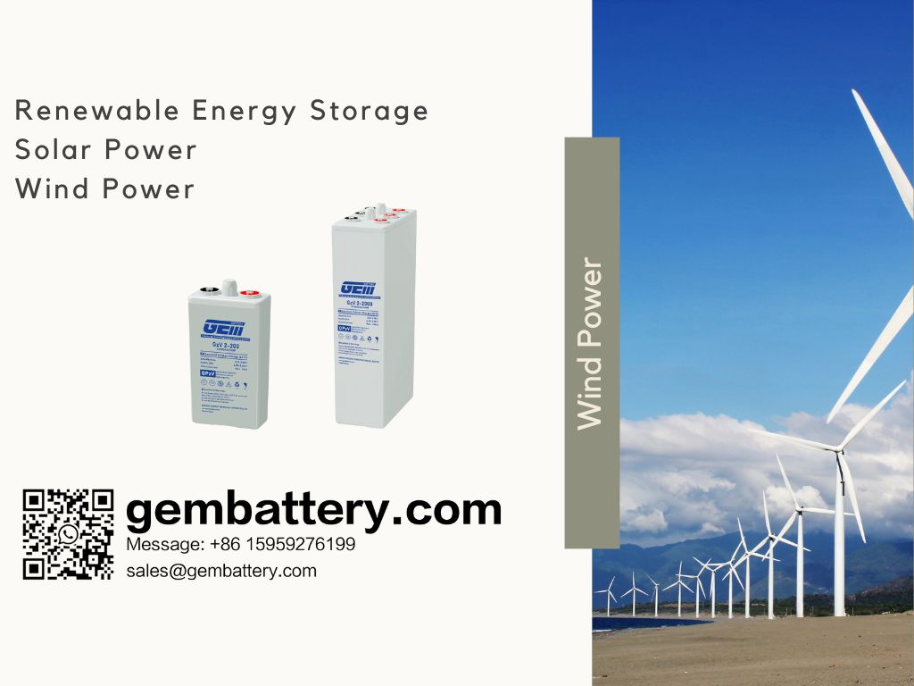 Erneuerbare Energiebatterie