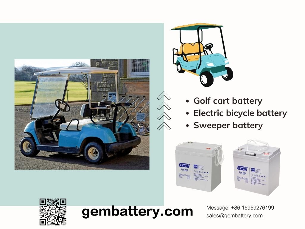Deep Cycle Golf Cart Batterien