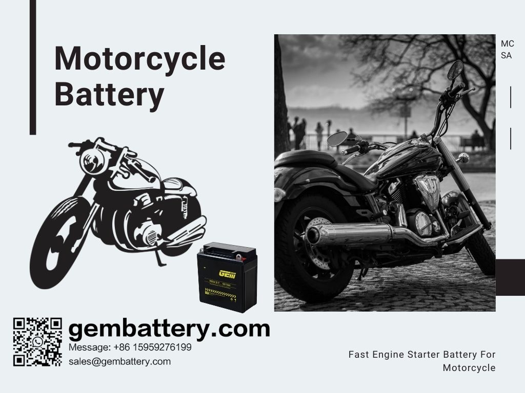 12V-Motorradbatterien