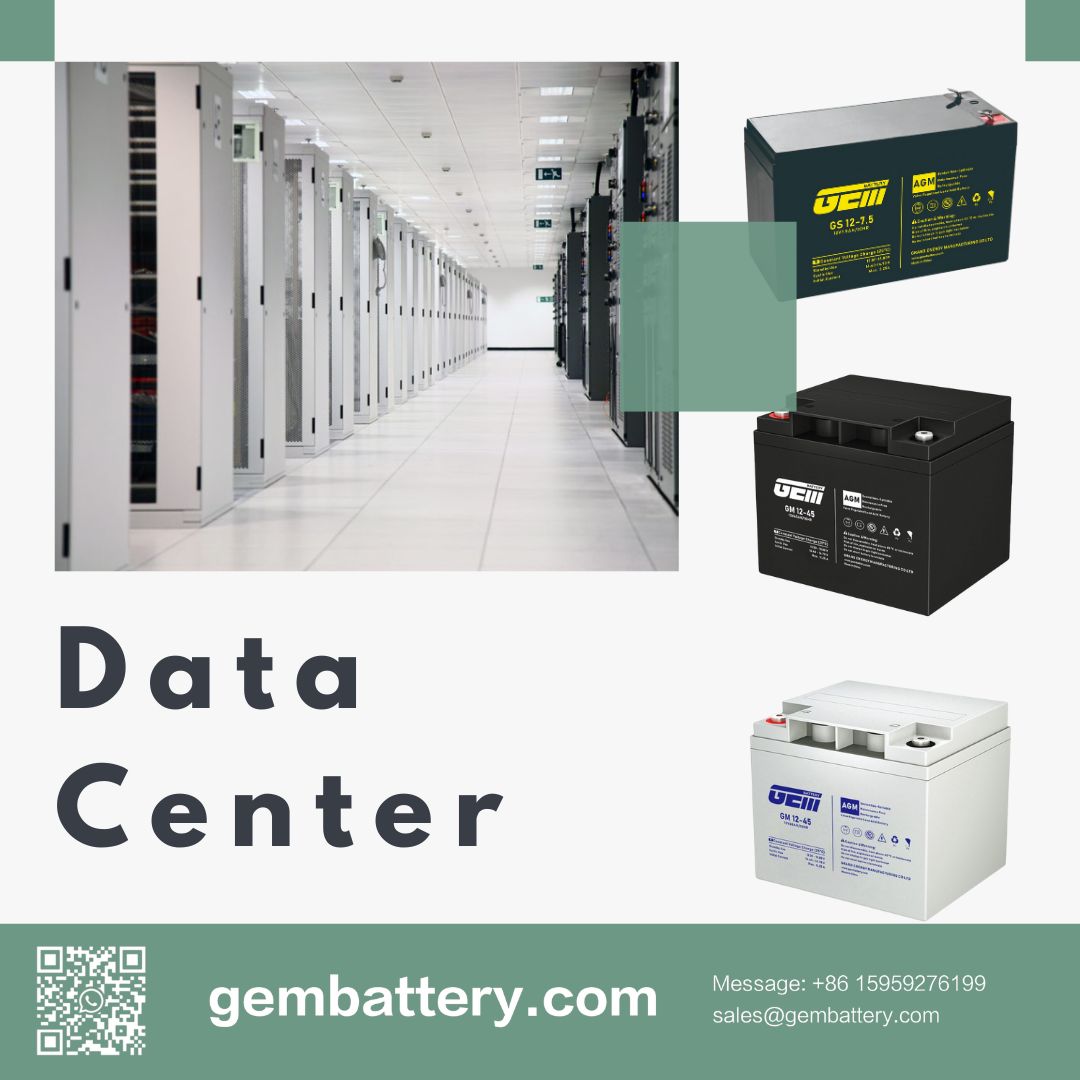 Batterien für Rechenzentren