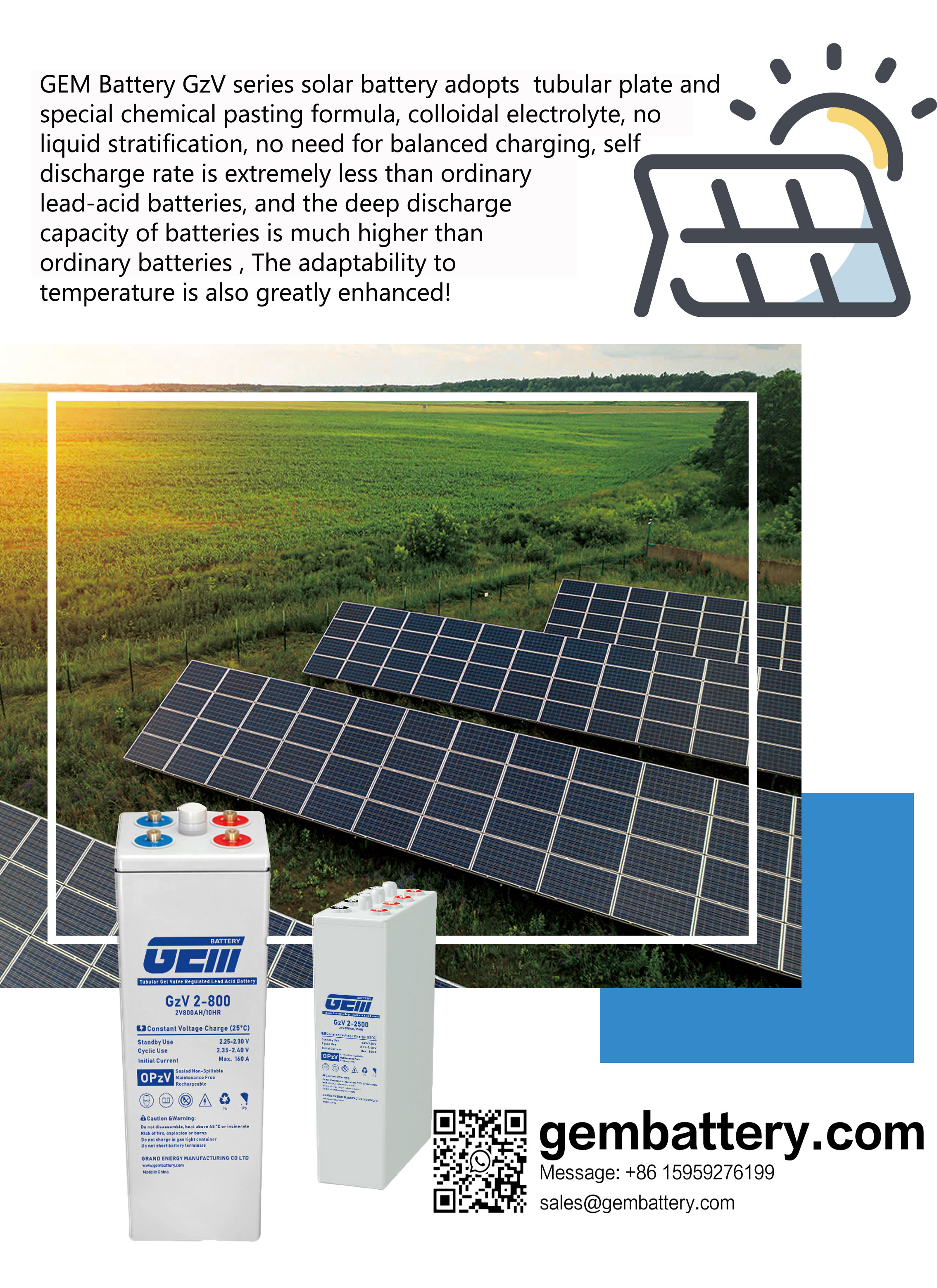 Solarbatterie