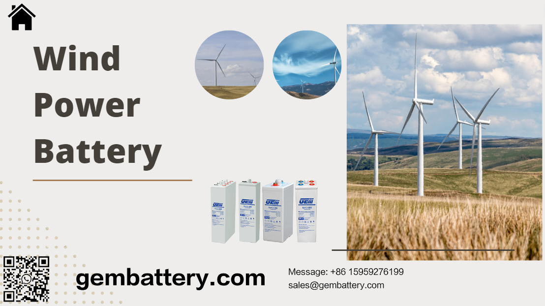 Windenergiebatterien