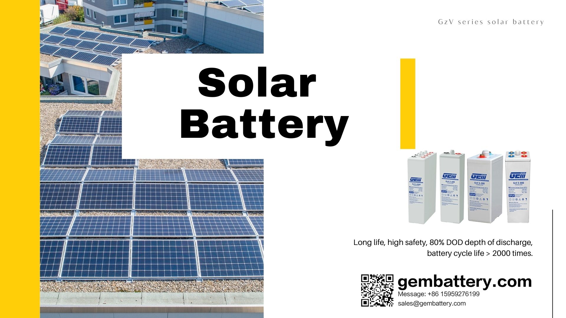 Hersteller von Solarbatterien