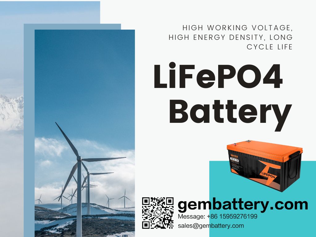 LiFePO4-Batterien