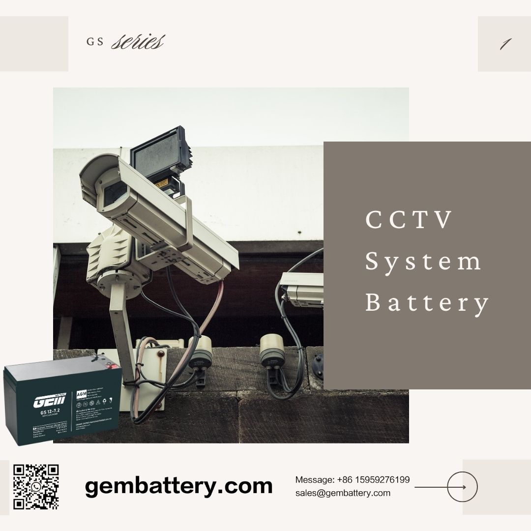 Batterie des CCTV-Systems