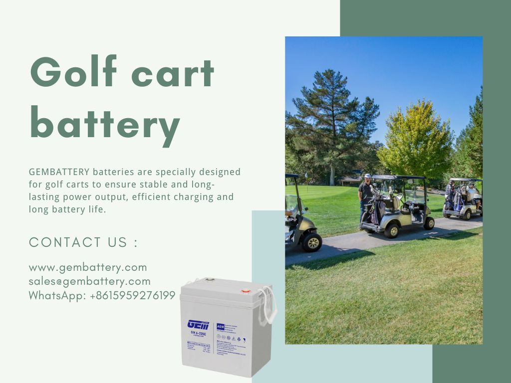 Batterie für Golfwagen