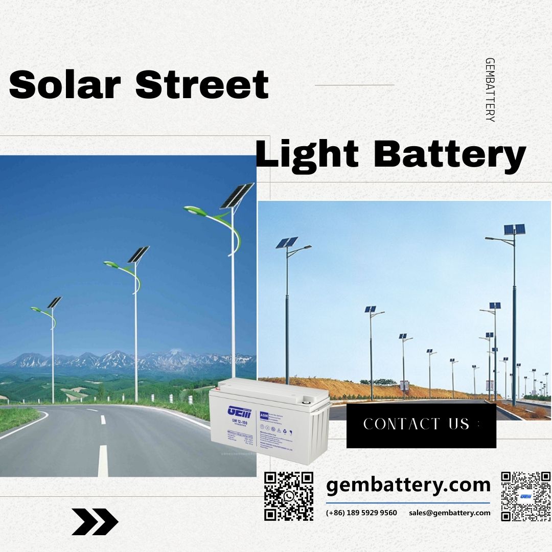 Solar-Straßenlaternenbatterie