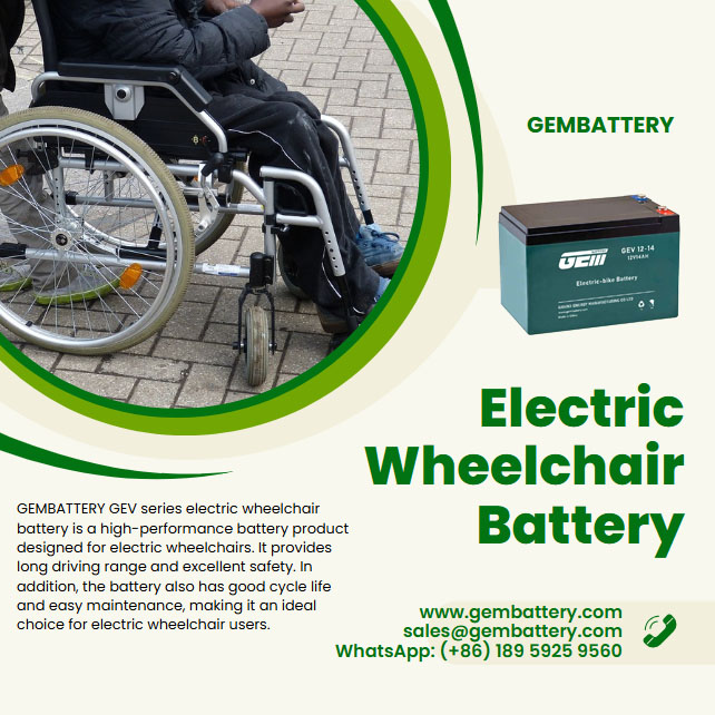 electric wheelchair batteries