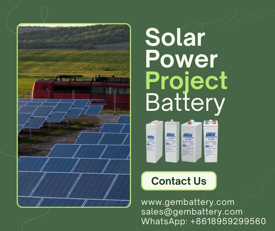 solar power project battery