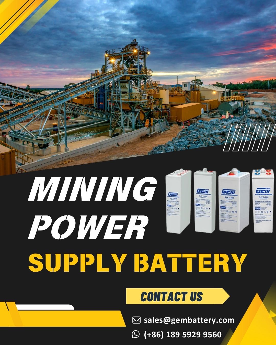Mining Power Supply Battery Mining Power Supply Battery