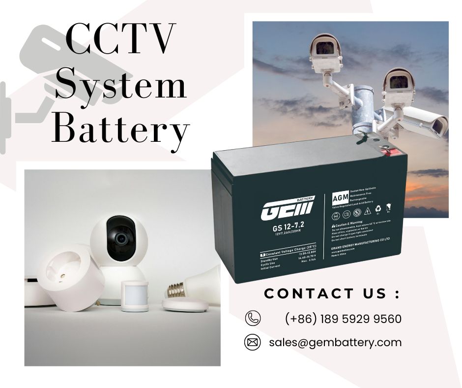 CCTV system battery CCTV system battery
