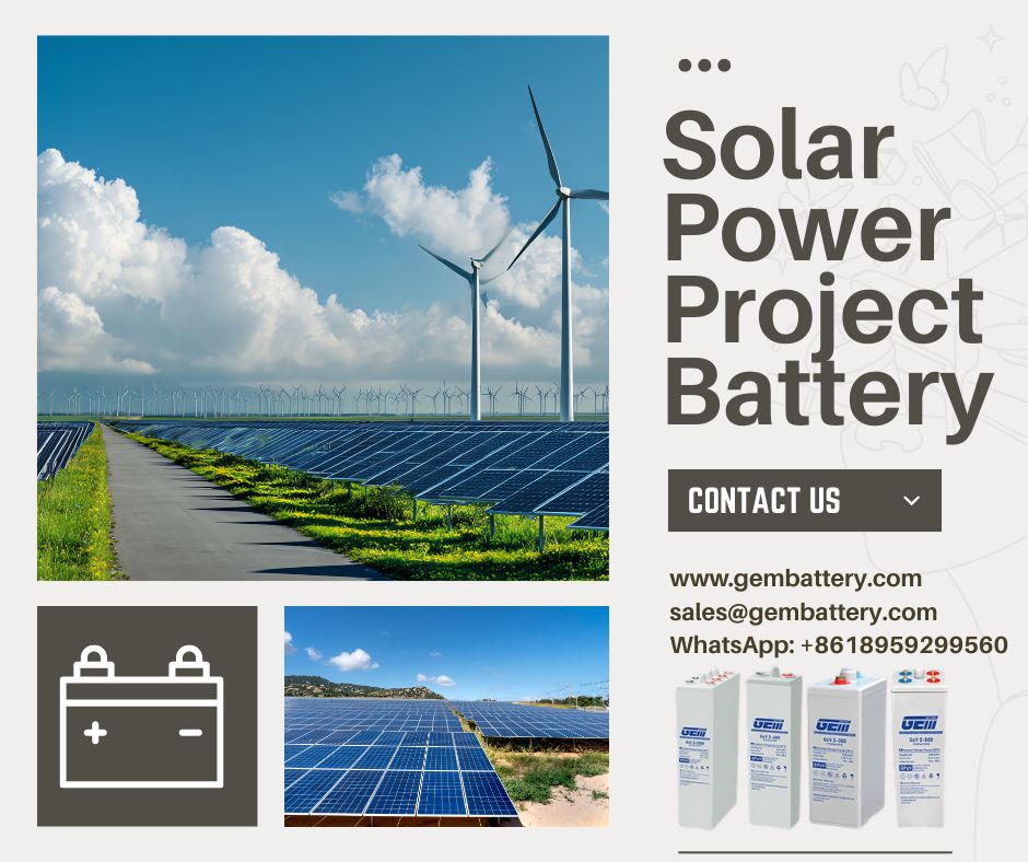 solar power project battery solar power project battery