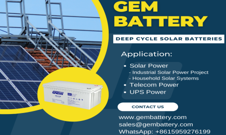 Anwendung von Batterien der GM-Serie ︱GEM Battery
