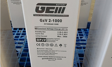 Export von OPzV-Batterien (2 V, 1000 Ah) sowie Batteriegestellen, Kabeln und Stromschienen
