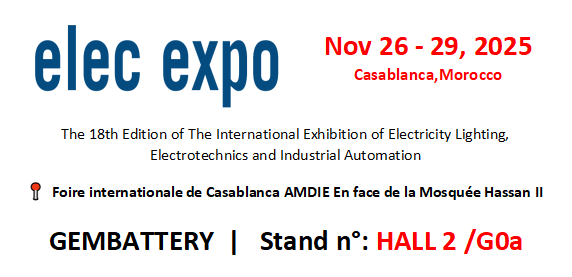 Rick's Cafe & Elec Expo, GEMBATTERY in Casablanca, Marokko