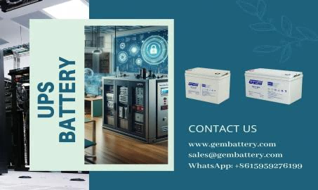 GEMBATTERY USV-Batterien eröffnen eine neue Ära der unterbrechungsfreien Stromversorgung