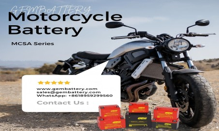 Wartungshandbuch für Motorradbatterien der MCSA-Serie für kalte Umgebungen