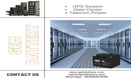 Hochleistungsbatterien für USV-Systeme