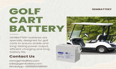 GEMBATTERY: Mit seiner hervorragenden Leistung ist es die erste Wahl für Golfwagenbatterien geworden